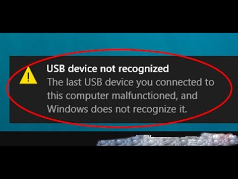 unknown usb device descriptor failed